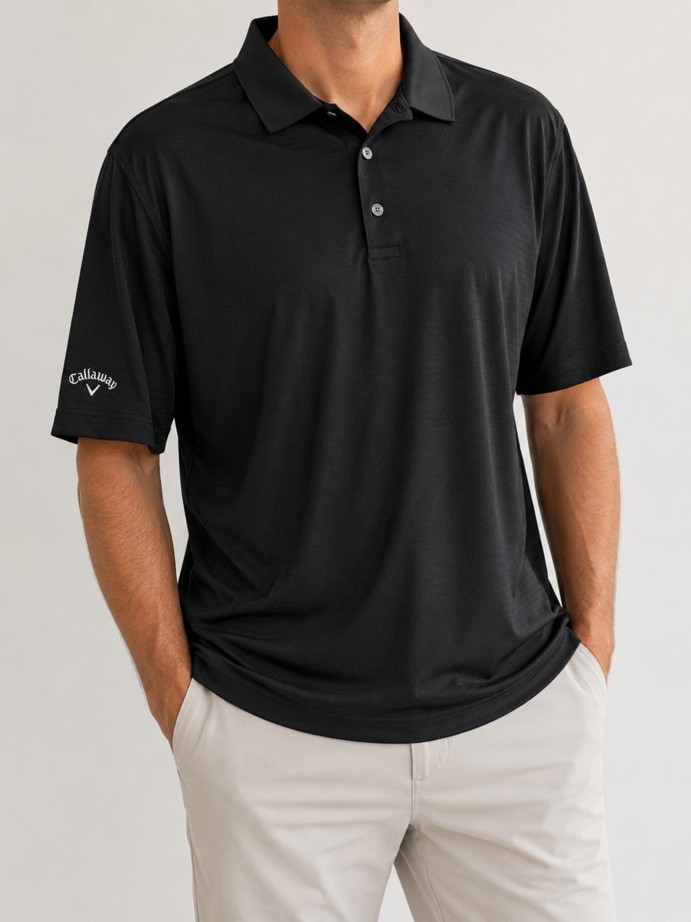 Callaway Men's Black Performance Polo